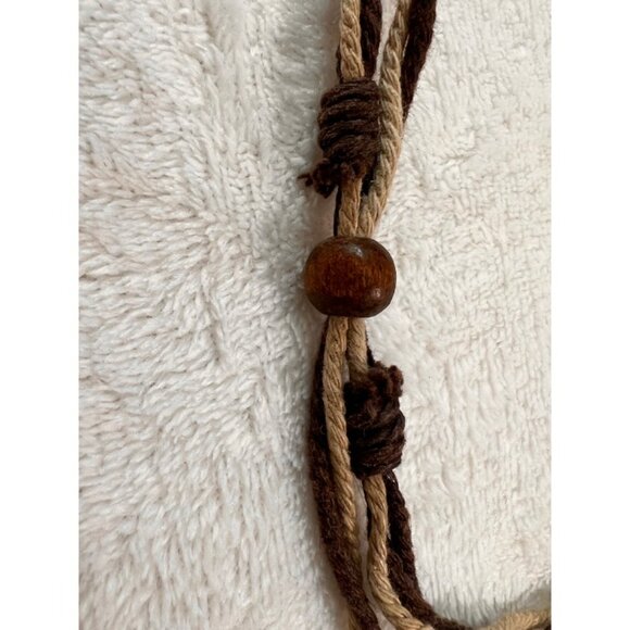 New Zealand Maori Style Koru Spiral Pendant Adjustable Necklace - Boho Tribal - Picture 5 of 7